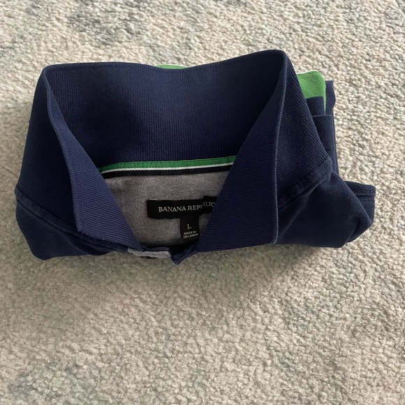 Banana Republic color block polo - Picture 4 of 4